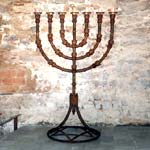 Dentro de la sinagoga Shlomo ben Adret